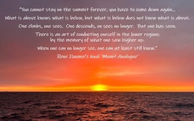 Homeward Bound – Reflection and Transition Home