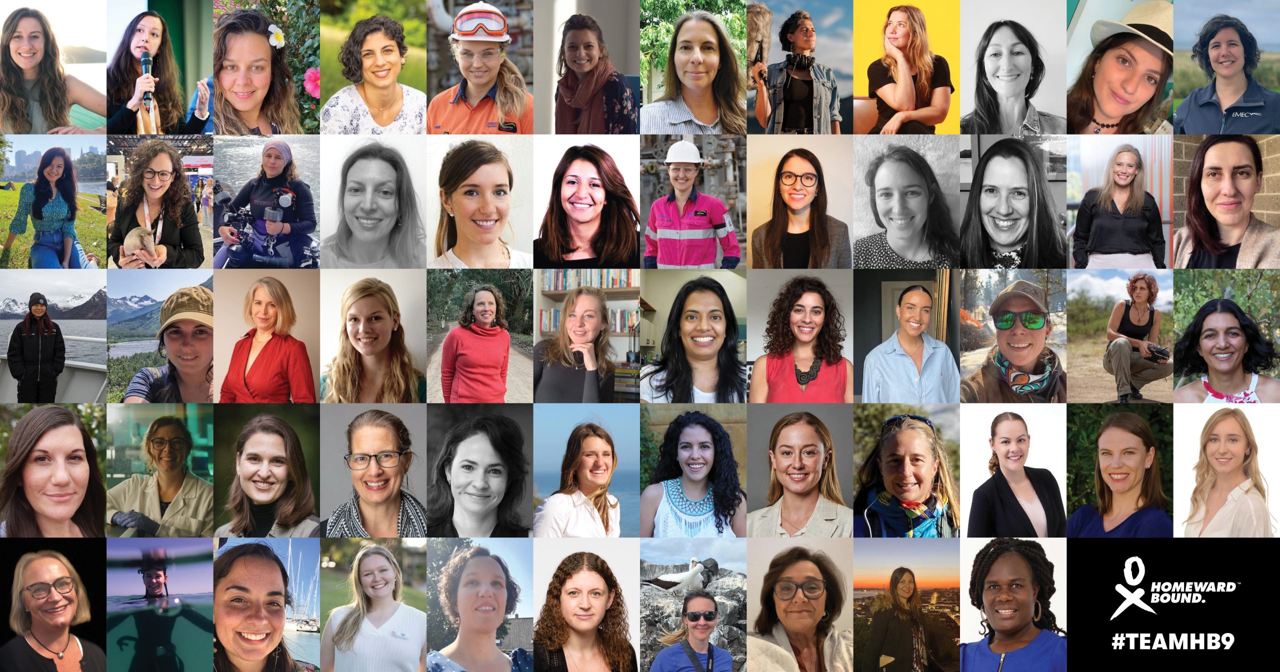 Photo Montage of #TeamHB9 cohort